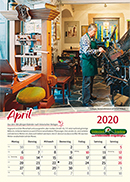 Kalender 2018 April