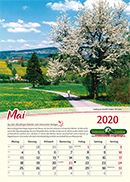 Kalender 2018 Mai
