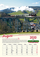 Kalender 2018 August